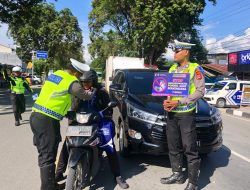 Operasi Patuh Tinombala 2023, Polresta Palu Tegur 520 Pelanggar Lalu Lintas