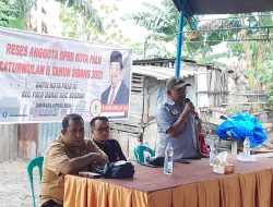 Reses Astam Abdullah, Warga Kelurahan Tipo Curhat Krisis Air Bersih
