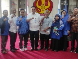 SMA Labschool Palu Audience Bersama Rektor UNTAD Bahas Pengembangan Sekolah