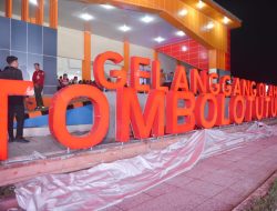 Gelanggang Olahraga Tombolotutu Kabupaten Parimo Diresmikan