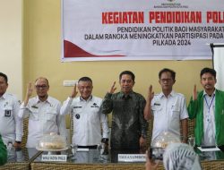Tingkatkan Partispasi Masyarakat Dalam Pemilu, Kesbangpol Palu Gelar Kegiatan Pendidikan Politik