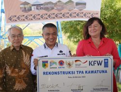 Sekertaris Parlemen Jerman Tinjau Pemanfaatan Fasilitas TPA Kawatuna