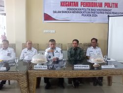 Kesbangpol Palu Gelar Kegiatan Pendidikan Politik di buka Wali Kota