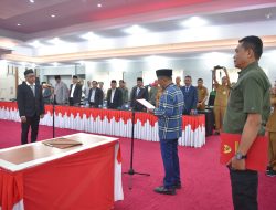 Gubernur Lantik Muhammad Neng Sebagai Kadis Kehutanan Sulteng