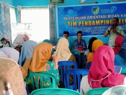Pertemuan Orientasi Tim Pendamping Keluarga Kecamatan Sindue Tobata