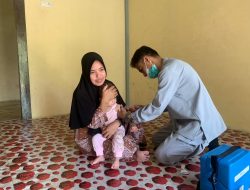 Pastikan Balita Dapatkan Imunisasi, Nakes Banawa Tengah Sambangi Rumah Warga