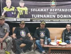 Moh Irwan Lapata Resmi Menutup Turnamen Domino HUT FPK ke 17