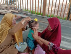 Cegah Stunting, TPK Banawa Selatan Gelar Posyandu Baduta di Desa Loli Pesua