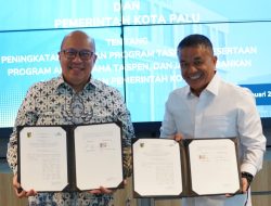 Pemkot Palu Jalin Kerjasama Peningkatan Layanan Program Bersama PT Taspen