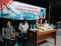 Armin Upayakan Pemasangan Rambu Lalu-Lintas di BTN Palupi