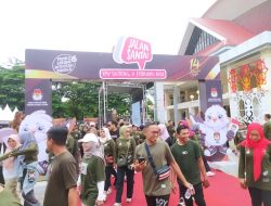 Jalan Santai KPU Sulteng, Satukan Perbedaan Menuju Pemilu Damai