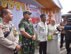 Usia Salurkan Hak Suara, Gubernur Sulteng Gelar Pemantauan TPS