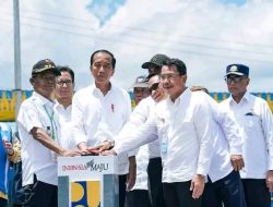 Resmikan Irigasi Gumbasa, Jokowi Apresiasi Kinerja Pemkab Sigi