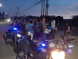 Antisipasi Balap Liar Selama Bulan Ramadhan, Polresta Palu Gelar Patroli Subuh