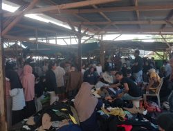 Bara Api di Lapak Cakar Pasar Lasoani Palu