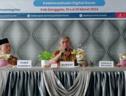 Diskominfo Donggala Gelar Pelatihan Ketrampilan Membangun Bisnis Digital Bagi Pelaku UMKM