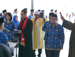 Sempat Dibatalkan, Walikota Palu Lantik Kembali 165 Pejabat Lingkup Pemkot