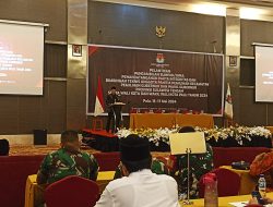 KPU Palu Resmi Lantik 40 Anggota PPK Pilkada 2024