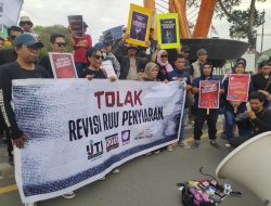 Bungkam Kemerdekaan Pers, Revisi UU Penyiaran Ditentang Jurnalis Palu
