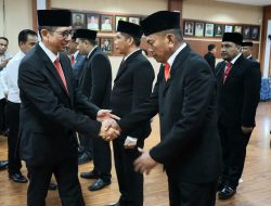 Kasat Pol PP Palu Resmi Dilantik Sebagai PPNS Kantor Kemenkum-HAM Sulteng