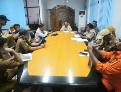 Pemkot Palu Gelar Rapat Tanggap Darurat Bencana Banjir