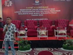 Ini Wilayah Bebas APK dan Bahan Kampanye di Kota Palu