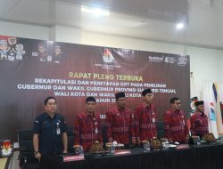 Daftar Pemilih Tetap Kota Palu 274.293 Jiwa