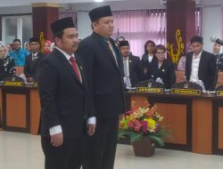 Rico Djanggola dan Anugrah Pratama Resmi Nahkodai DPRD Palu Periode 2024-2029