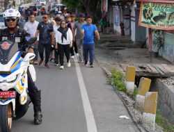 Jalan Sehat ASN Pemkot Palu, Pantau Kebersihan dan Ketertiban Kota