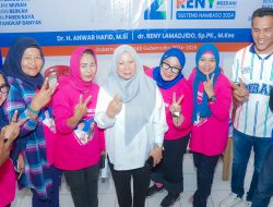 Dihadapan Warga Bulu Pountu, Reny Lamadjido Nyatakan Komitmen Untuk Sejahterakan Sulteng