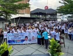 Ratusan Relawan Prabowo Turun Gunung Dukung Anwar-Reny di Pilgub Sulteng
