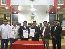 DPRD Donggala dan Pemkab Teken Nota Kesepakatan APBD Perubahan KUA-PPAS 2025