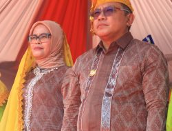 Pj Bupati Donggala Bersama Plt TP-PKK Hadiri Peringatan HUT Kota Palu