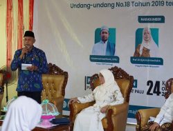 Sosialisasi Undang-Undang Nomor 18, Tingkatkan Kualitas Pesantren di Kota Palu