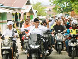 Diarak Ratusan Ojek, Warga Batui Akui Ikatan Kekerabatan Dengan Anwar Hafid