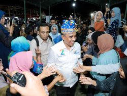 Ribuan Warga Pombewe Padati Kampanye Terbatas Anwar-Reny