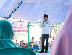 Kampanye di Baturube, Anwar Hafid Paparkan Program Kesehatan dan Pendidikan Gratis