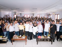 Anwar Hafid Imbau Tim Relawan TPS BERANI Tolitoli Solid Hingga Voting Day