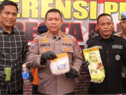 Nekat Edarkan Sabu 1 Kilogram di Bulan Ramadan, Satu Tersangka Diamankan Aparat
