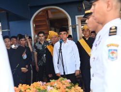 Gubernur Sulawesi Tengah Pimpin Prosesi Pelepasan  Almarhum Mohamad Rum Parampasi