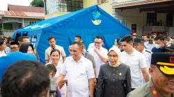 Tinjau Banjir Morut, Gubernur Sulteng Komitmen Wujudkan Pembangunan Tanggul Sungai La’a