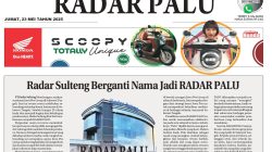 Radar Sulteng Resmi Berganti Nama Menjadi Radar Palu