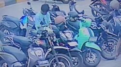 Motor Karyawan Palu Grand Mall Raib di Area Parkir, Pelaku Terekam CCTV