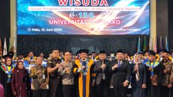 1.107 Mahasiswa Universitas Tadulako Palu Diwisuda