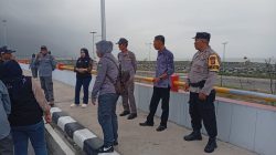 Aparat Gabungan Tertibkan Parkir Liar di Masjid Terapung Palu Barat