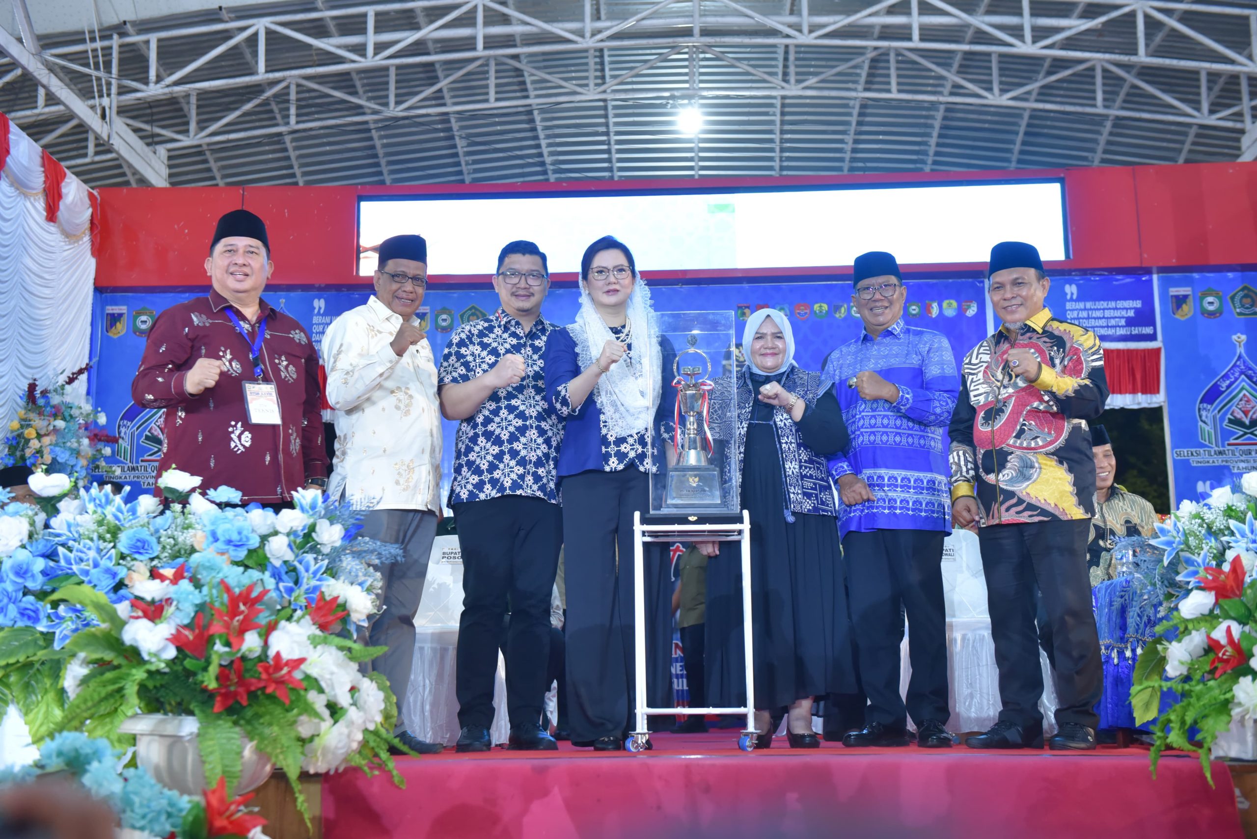 Tojo Una-Una Raih Juara Umum di STQH XXVIII