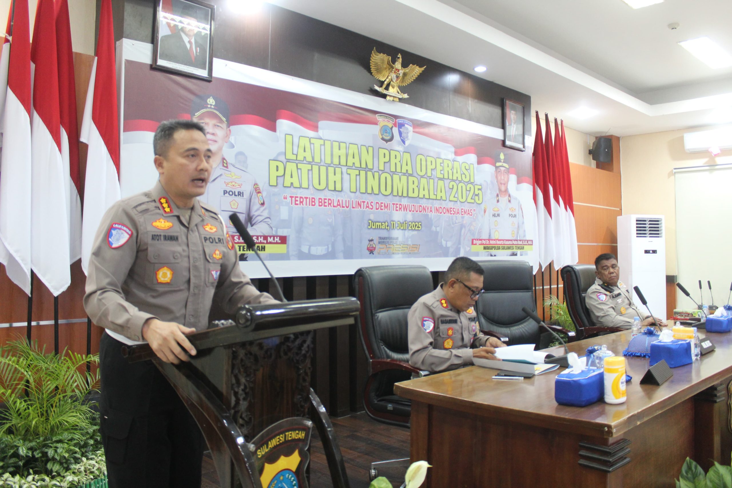 Minggu Depan Polda Sulteng Gelar  Operasi Patuh Tinombala 2025
