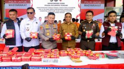 Polda Sulteng Musnahkan 40 Kg Sabu Asal Tawau Malaysia