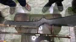 Dua Pucuk Senjata Api Rakitan Diserahkan ke Satgas Madago Raya