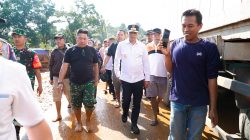 Tinjau Banjir Bandang di Desa Molino, Gubernur Sulteng Tegas Hentikan Aktivitas Tambang